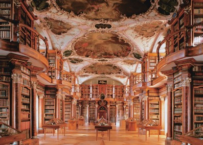 The Stiftsbibliothek of Abbe