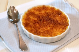 The Torched Custard Dessert 