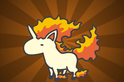 The Fire Horse Pokemon of De
