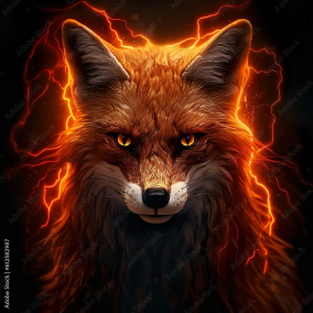 The Free Land of Fire foxes