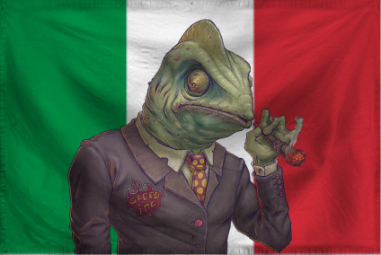 The Colony of Lizard Italy