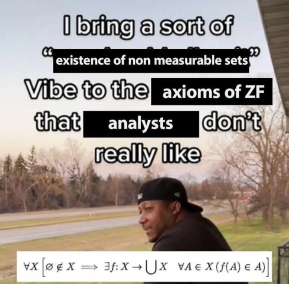 The Empire of Non measureabl