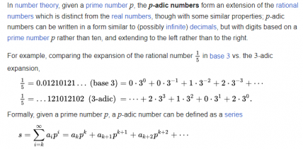 The Empire of P-adic numbers