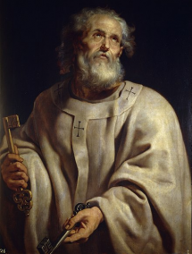 The Pope Saint of Peter the 