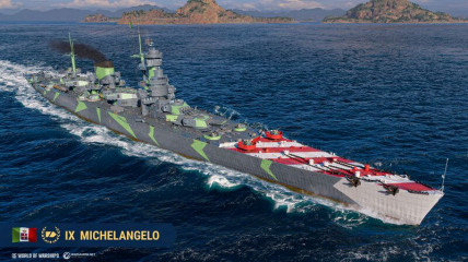 The Cruiser of RN Michelange
