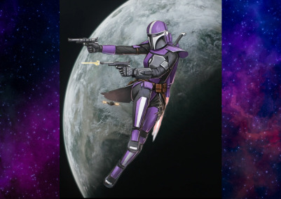 The Mandalorian of Violet19