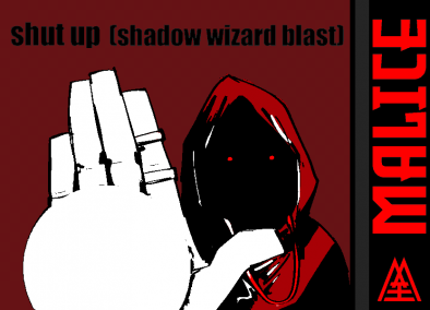 The Shadow wizard blast of W