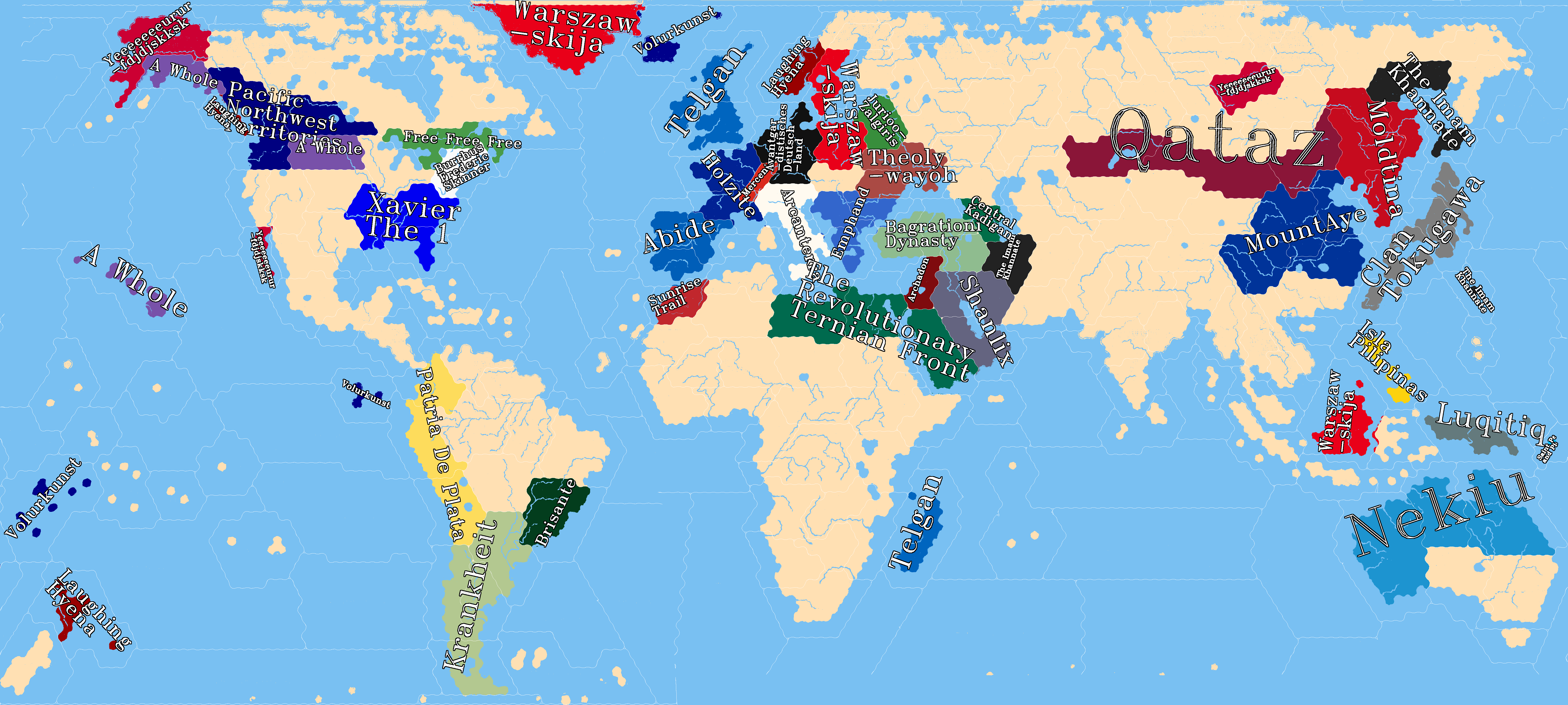 NationStates | Map Version
